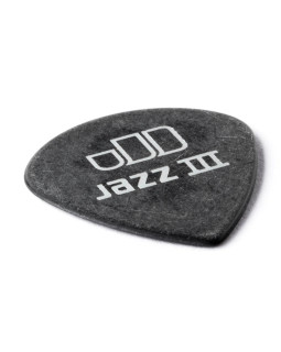 Набір медіаторів DUNLOP TORTEX PITCH BLACK JAZZ III PICK 1.14MM-foto4