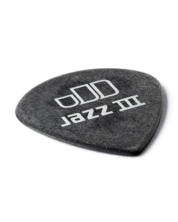 Набір медіаторів DUNLOP TORTEX PITCH BLACK JAZZ III PICK 1.14MM