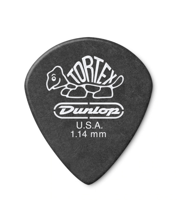 Набір медіаторів DUNLOP TORTEX PITCH BLACK JAZZ III PICK 1.14MM