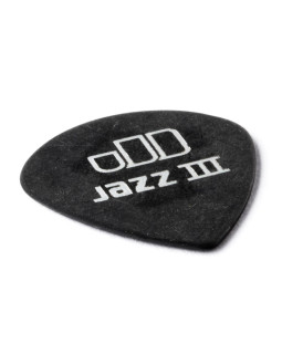 Набір медіаторів DUNLOP TORTEX PITCH BLACK JAZZ III PICK 1.50MM-foto4