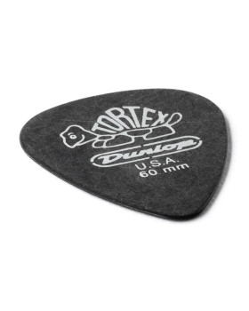 Набір медіаторів DUNLOP TORTEX PITCH BLACK STANDARD PICK .60MM-foto2