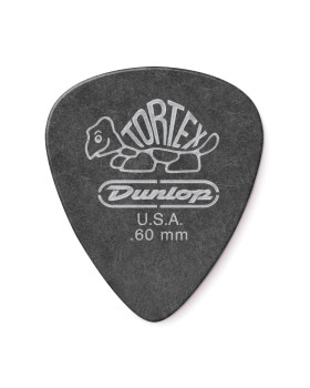 Набір медіаторів DUNLOP TORTEX PITCH BLACK STANDARD PICK .60MM