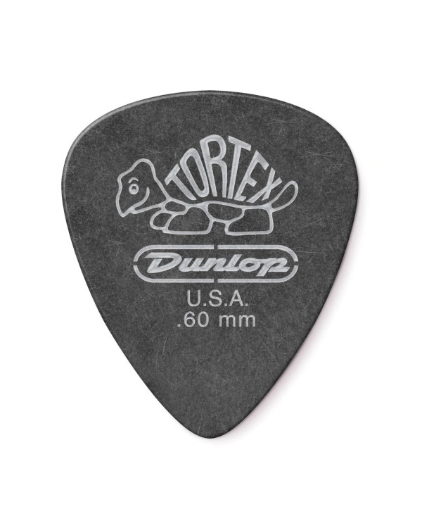 Набір медіаторів DUNLOP TORTEX PITCH BLACK STANDARD PICK .60MM