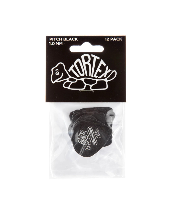 DUNLOP Tortex Black Gold Standard, Набір медіаторів, 12 шт.