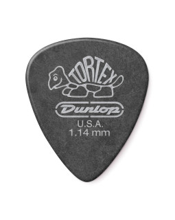 Набір медіаторів DUNLOP TORTEX PITCH BLACK STANDARD PICK 1.14MM