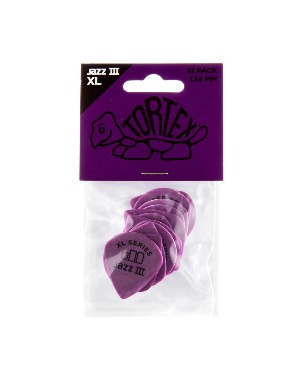Набір медіаторів DUNLOP TORTEX JAZZ III PICK 1.14MM