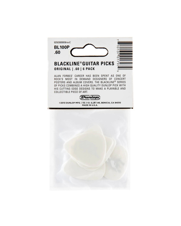 DUNLOP Blackline Original Pack, Набір медіаторів, 6 шт.