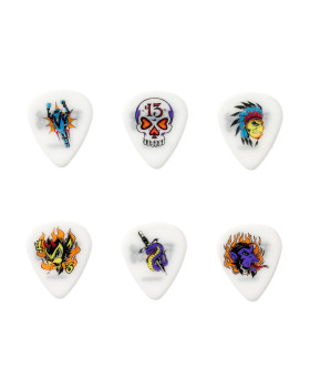 Набір медіаторів DUNLOP Blackline Alan Forbes Pick 1.00 мм 6 шт.