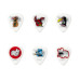 DUNLOP Frank Kozik Pack, Набір медіаторів, 6 шт.