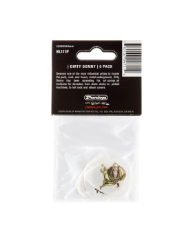 Медіатор DUNLOP DIRTY DONNY SERIES 1 ASSORTMENT PICK .60MM-foto3