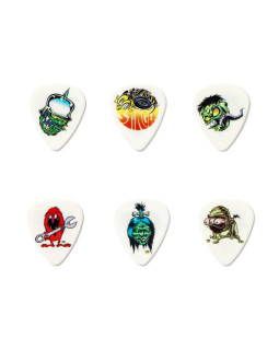 DUNLOP Dirty Donny Picks, Набір медіаторів, 6 шт.