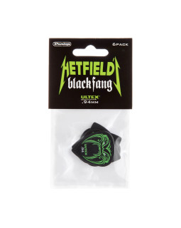 Набір медіаторів DUNLOP HETFIELD'S BLACK FANG PICK .94MM (6 шт)-foto2