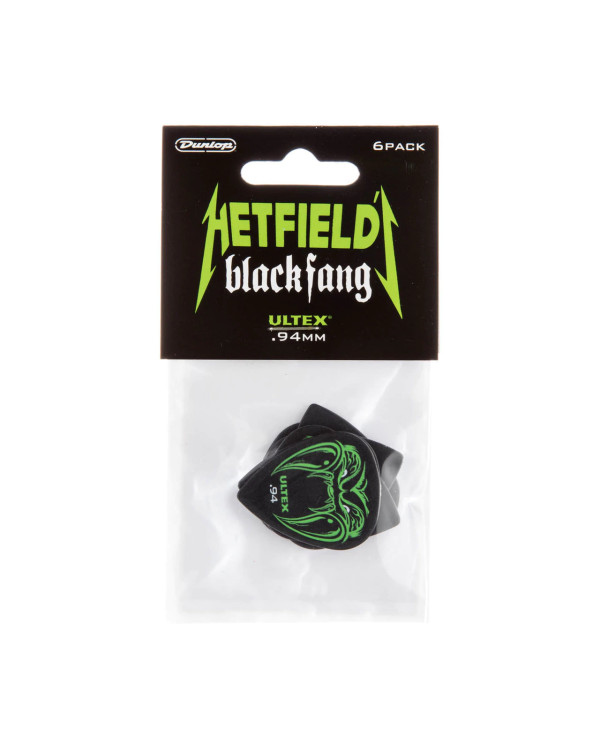 Набір медіаторів DUNLOP HETFIELD'S BLACK FANG PICK .94MM (6 шт)
