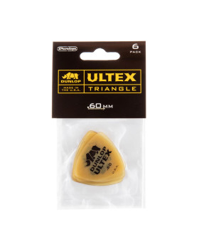 Набір медіаторів DUNLOP ULTEX TRIANGLE PICK .60MM-foto3