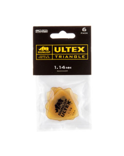Набір медіаторів DUNLOP ULTEX TRIANGLE PICK 1.14MM-foto3