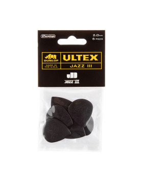 Набір медіаторів DUNLOP ULTEX JAZZ III PICK 2.0MM-foto3