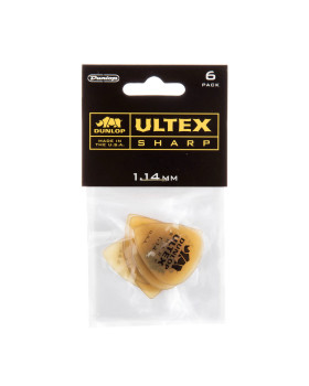 Набір медіаторів DUNLOP ULTEX SHARP PICK 1.14MM-foto3