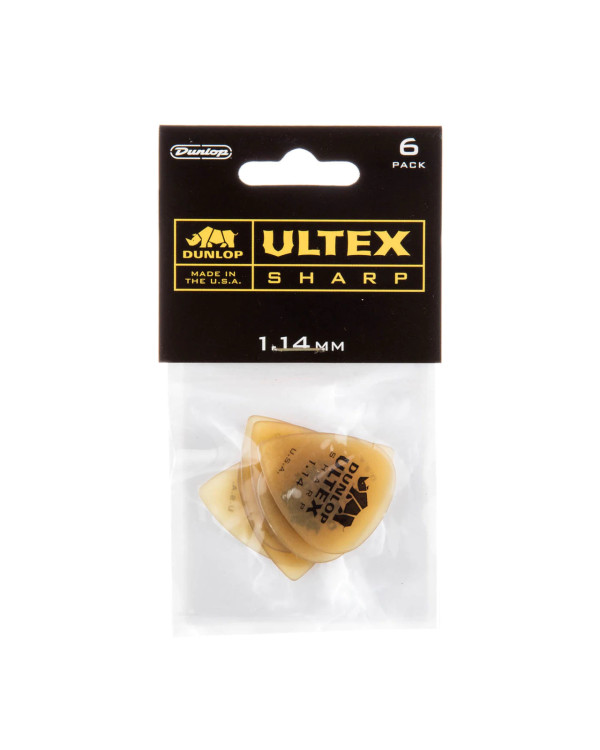 Набір медіаторів DUNLOP ULTEX SHARP PICK 1.14MM