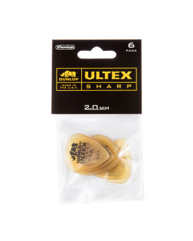 Набір медіаторів DUNLOP ULTEX SHARP PICK 2.0MM-foto3