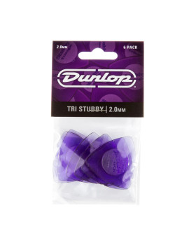 DUNLOP Tri Stubby, Набір медіаторів, 2,00 мм, 6 шт.-foto3