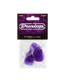 Набір медіаторів DUNLOP STUBBY JAZZ PICK 2.00MM-foto3