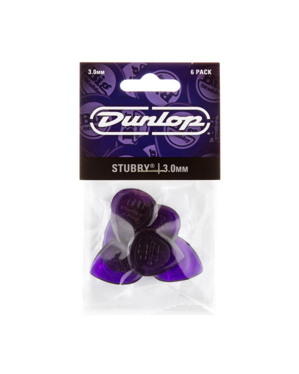 Набір медіаторів DUNLOP STUBBY JAZZ PICK 3.00MM