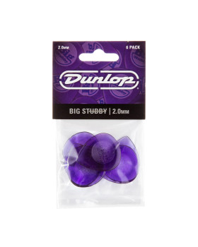 Набір медіаторів DUNLOP BIG STUBBY PICK 2.00MM-foto3