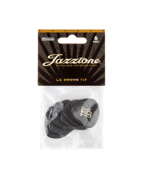 Набір медіаторів DUNLOP JAZZTONE LARGE ROUND TIP PICK