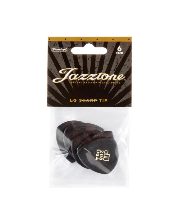 Набір медіаторів DUNLOP JAZZTONE LARGE POINT TIP PICK