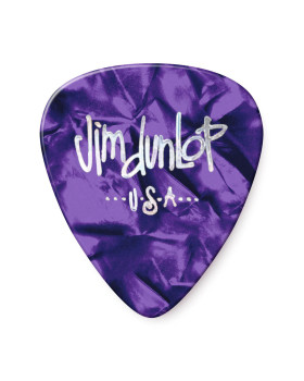Набір медіаторів DUNLOP CELLULOID PURPLE PEARLOID PICK HEAVY