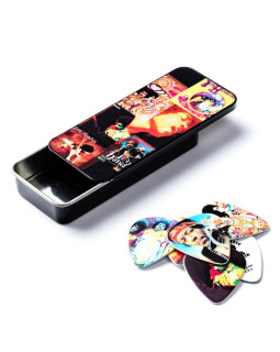 Набір медіаторів DUNLOP JIMI HENDRIX MONTAGE PICK TIN (HEAVY)