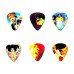 Набір медіаторів DUNLOP JIMI HENDRIX MONTAGE PICK TIN (HEAVY)