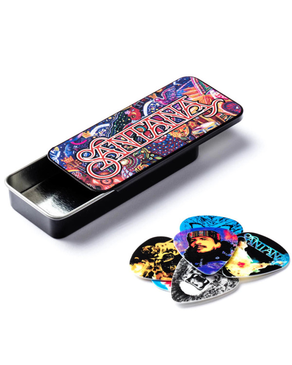 Набір медіаторів DUNLOP SANTANA MEDIUM GAUGE PICK TIN