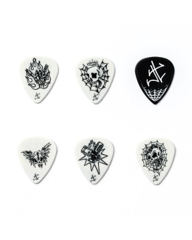 Набір медіаторів DUNLOP JAMES HETFIELD PICK TIN 0.88MM (6шт)-foto2