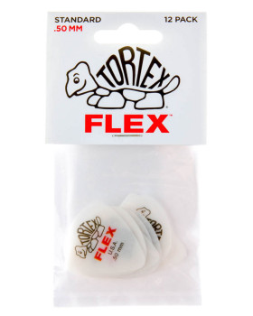 Набір медіаторів DUNLOP TORTEX FLEX STANDARD PICK .50MM-foto2