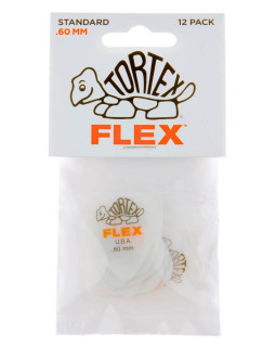 Набір медіаторів DUNLOP TORTEX FLEX STANDARD PICK .60MM-foto2