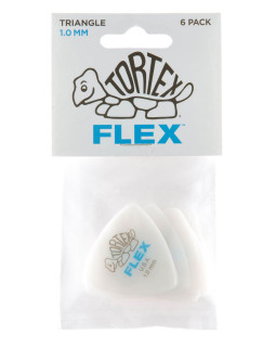 Набір медіаторів DUNLOP TORTEX FLEX TRIANGLE PICK 1.0MM-foto2