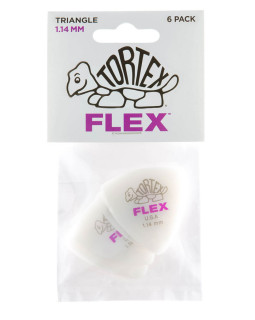 Набір медіаторів DUNLOP TORTEX FLEX TRIANGLE PICK 1.14M-foto2