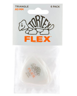 Набір медіаторів DUNLOP TORTEX FLEX TRIANGLE PICK .60MM-foto2