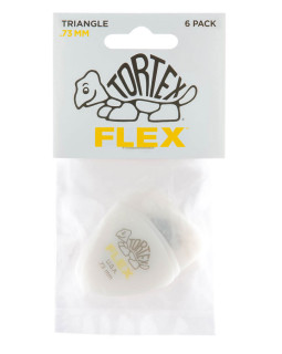 Набір медіаторів DUNLOP TORTEX FLEX TRIANGLE PICK .73MM-foto2