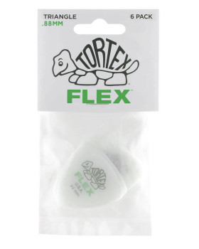 Набір медіаторів DUNLOP TORTEX FLEX TRIANGLE PICK .88MM-foto2