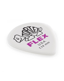 Набір медіаторів DUNLOP TORTEX FLEX JAZZ III XL PICK 1.14MM-foto3