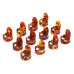 Медіатори-кігті набір DUNLOP SHELL MEDIUM FINGER PICKS (12шт)