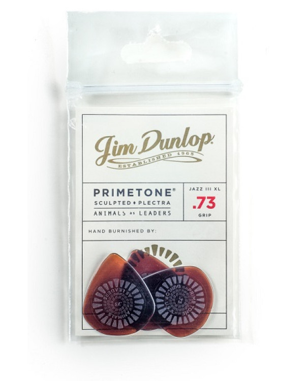 Набір медіаторів DUNLOP ANIMALS AS LEADERS PRIMETONE PICK BROWN