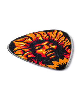 Набір медіаторів DUNLOP JIMI HENDRIX '69 PSYCH SERIES VOODOO FIRE GUITAR PICK (HEAVY)-foto2