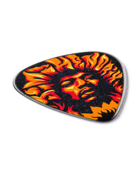 Набір медіаторів DUNLOP JIMI HENDRIX '69 PSYCH SERIES VOODOO FIRE GUITAR PICK (HEAVY)-foto2