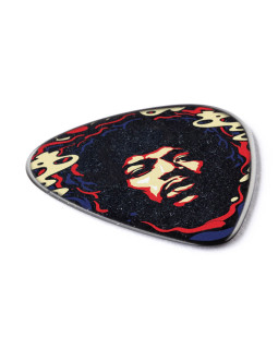 Набір медіаторів DUNLOP JIMI HENDRIX '69 PSYCH SERIES STAR HAZE GUITAR PICK (HEAVY)-foto2