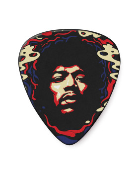 Набір медіаторів DUNLOP JIMI HENDRIX '69 PSYCH SERIES STAR HAZE GUITAR PICK (HEAVY)