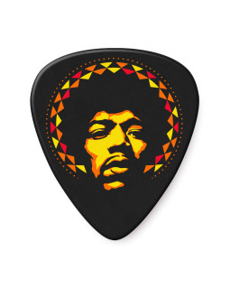 Набір медіаторів DUNLOP JIMI HENDRIX '69 PSYCH SERIES AURA MANDALA GUITAR PICK (HEAVY)