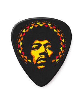 Набір медіаторів DUNLOP JIMI HENDRIX '69 PSYCH SERIES AURA MANDALA GUITAR PICK (HEAVY)